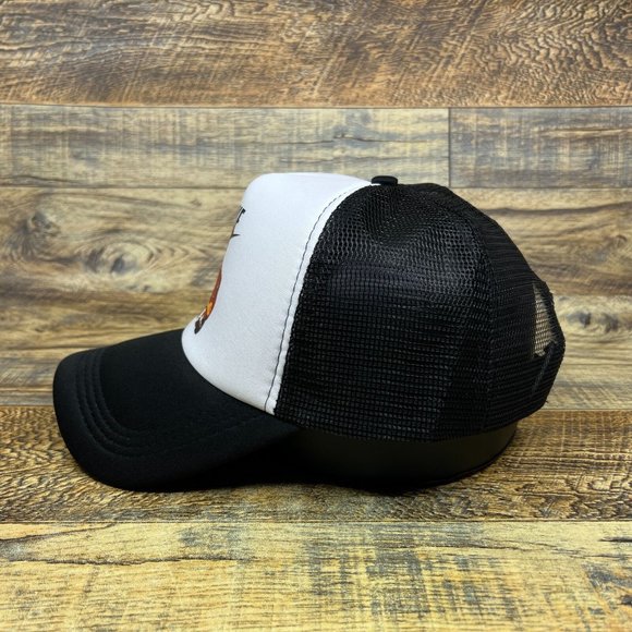 Mike Tyson Mens Trucker Hat Black Snapback 80s Boxer Heavyweight Champion Cap - Picture 4 of 8